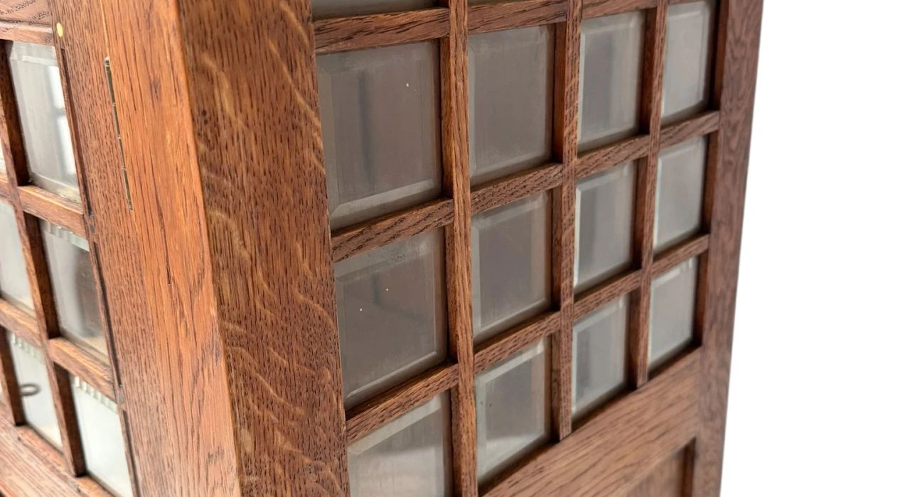 Arts & Crafts Armoire or Bookcase In the style of Architect Lauweriks, 1890s